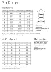 Papierschnittmuster Kleid Pia Fadenkäfer